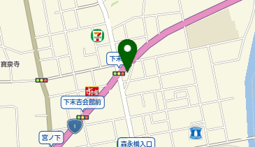 鶴見警察署末吉交番の地図画像