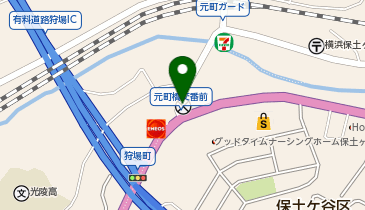 保土ケ谷警察署元町橋交番の地図画像