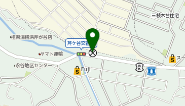 港南警察署芹が谷交番の地図画像