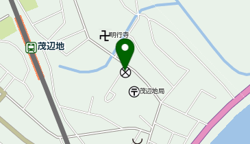 函館中央警察署茂辺地駐在所の地図画像