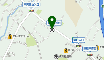 港南警察署野庭交番の地図画像