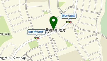 緑警察署霧が丘交番の地図画像