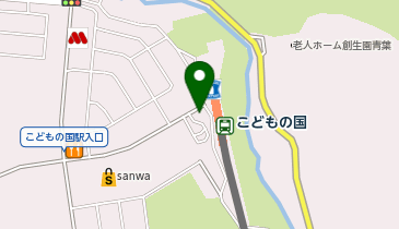 青葉警察署こどもの国駅前交番の地図画像