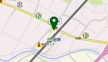 青葉警察署田奈駅前交番の地図画像