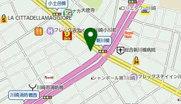 川崎警察署南町交番の地図画像