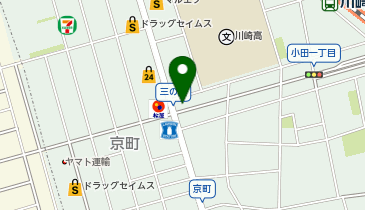 川崎警察署京町通交番の地図画像