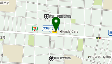 川崎警察署藤崎交番の地図画像