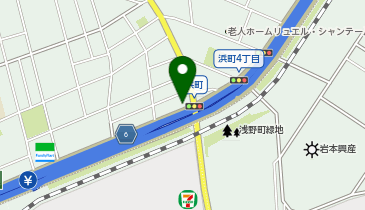 川崎臨港警察署浜町交番の地図画像