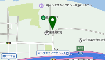 川崎臨港警察署殿町交番の地図画像