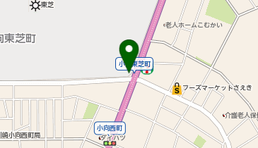 幸警察署小向東芝町交番の地図画像