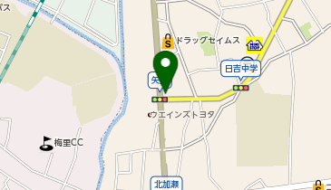 幸警察署北加瀬交番の地図画像