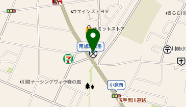 幸警察署南加瀬交番の地図画像