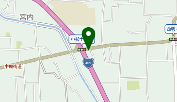 中原警察署小杉交番の地図画像