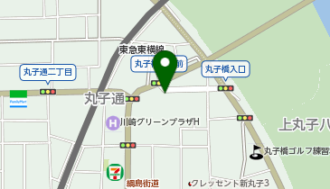 中原警察署丸子橋交番の地図画像