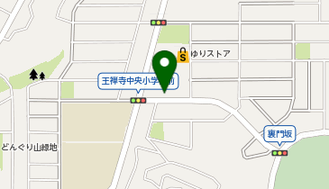 麻生警察署南王禅寺交番の地図画像