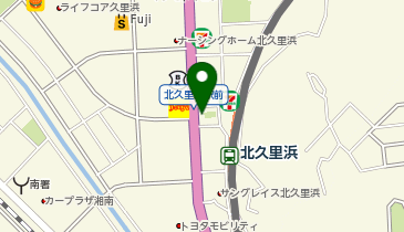 横須賀南警察署北久里浜駅前交番の地図画像