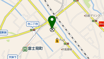 大船警察署台交番の地図画像