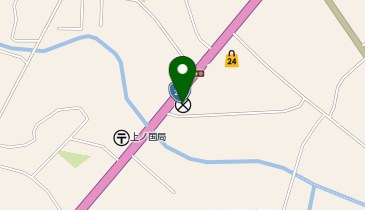 江差警察署上ノ国駐在所の地図画像