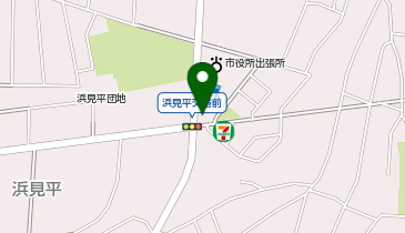 茅ケ崎警察署浜見平交番の地図画像