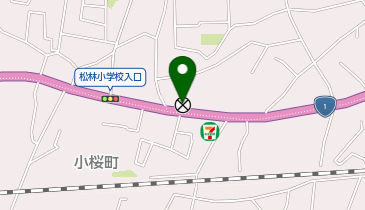 茅ケ崎警察署小和田交番の地図画像