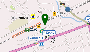 大磯警察署二宮駅前交番の地図画像