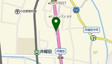 小田原警察署足柄交番の地図画像