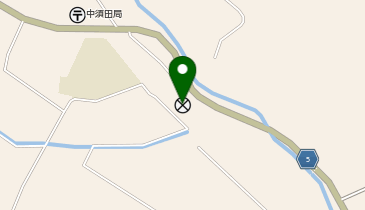 江差警察署中須田駐在所の地図画像