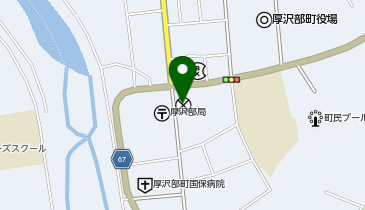 江差警察署厚沢部駐在所の地図画像