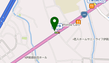 伊勢原警察署比々多交番の地図画像