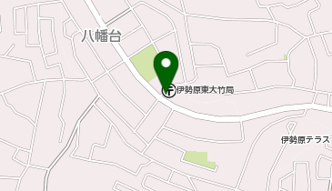 伊勢原警察署八幡台交番の地図画像