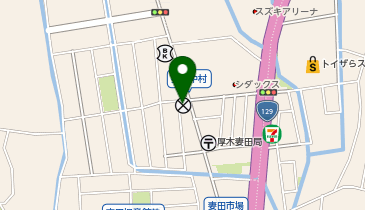 厚木警察署妻田交番の地図画像