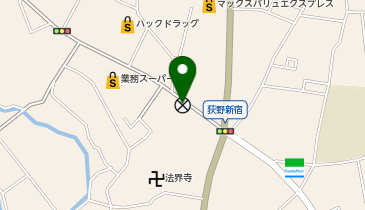 厚木警察署下荻野交番の地図画像