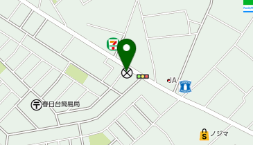 厚木警察署春日台交番の地図画像