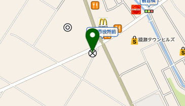 大和警察署綾瀬地区交番の地図画像