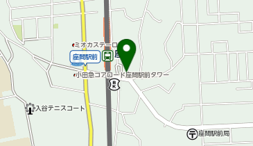 座間警察署座間駅前交番の地図画像