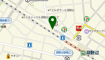 相模原警察署淵野辺駅北口交番の地図画像