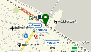 相模原警察署相模原駅前交番の地図画像