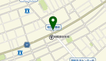 相模原警察署相生交番の地図画像