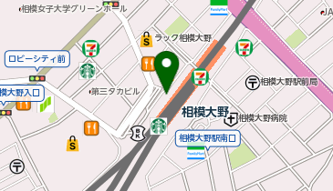 相模原南警察署相模大野駅前交番の地図画像