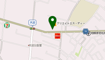 相模原南警察署大沼交番の地図画像