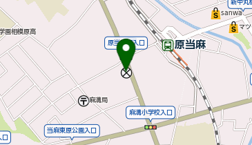 相模原南警察署麻溝交番の地図画像