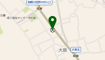 相模原北警察署大島交番の地図画像