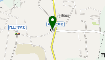 麻生警察署岡上駐在所の地図画像