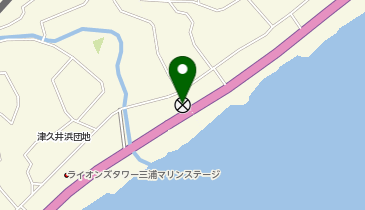 横須賀南警察署津久井駐在所の地図画像
