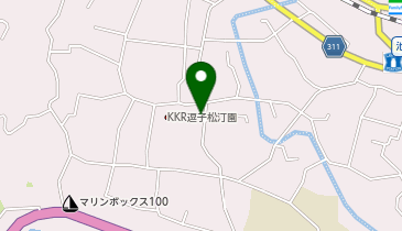 逗子警察署新宿駐在所の地図画像