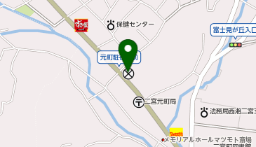 大磯警察署元町駐在所の地図画像