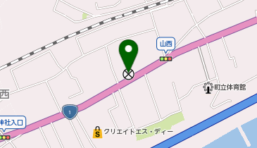 大磯警察署山西駐在所の地図画像