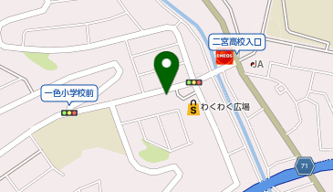 大磯警察署一色駐在所の地図画像