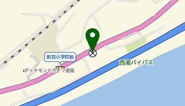 小田原警察署前羽駐在所の地図画像