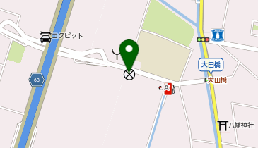 伊勢原警察署大田駐在所の地図画像